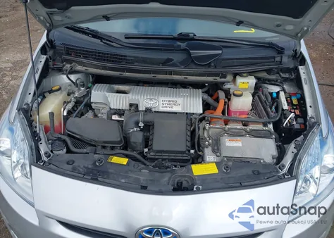 2011 Toyota Prius Two z USA, uszkodzony, nr VIN JTDKN3DU0B1369365